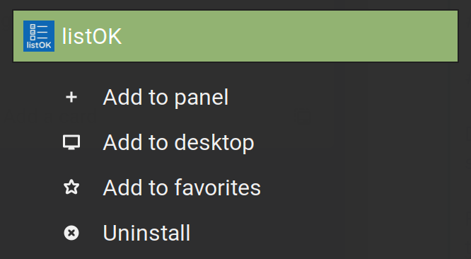 Adding launcher to Linux Mint Cinnamon panel